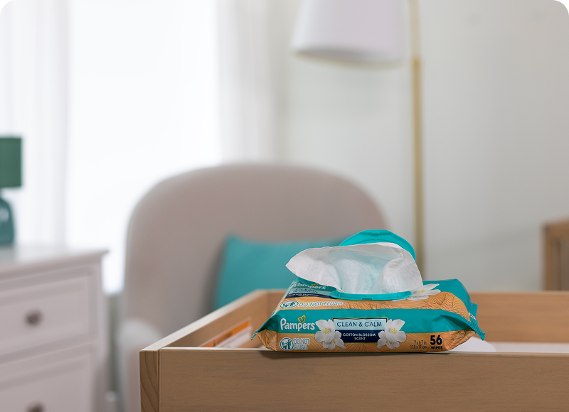 Pampers Clean & Calm